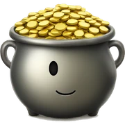 pot of gold sticker