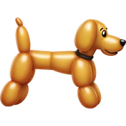 Balloon dog sticker