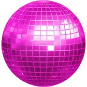 Pink Disco Ball  sticker