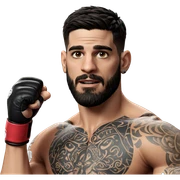 muscular man with tattoos sticker