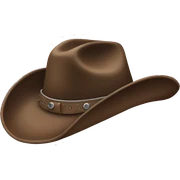 Cowboy hat  sticker