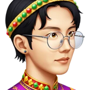 Colorful Parade Participant sticker