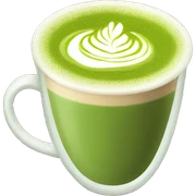 Matcha latte  sticker