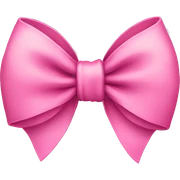 Cute bow sticker