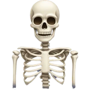 skeleton sticker