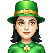 Sparkling Leprechaun sticker