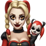 Harley Quinn sticker