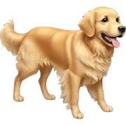 Golden retriever  sticker