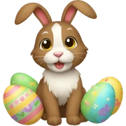 happy easter sticker