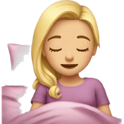 girl sleep in będziemy sticker