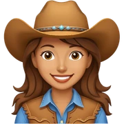 Cowgirl  sticker