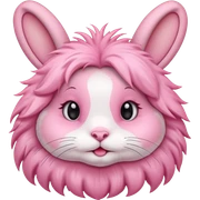Pinky rabbitt sticker