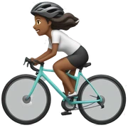 woman Cycling sticker