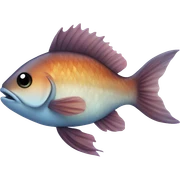 Fish sticker