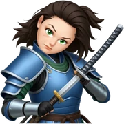 Samurai Defender sticker