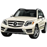 mercedes glk brown sticker