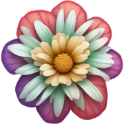 Flower sticker