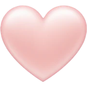 Light Pink heart sticker