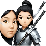 Modern Samurai sticker