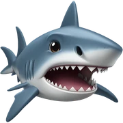 Shark sticker