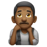 Tired emoji  sticker