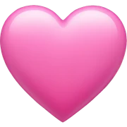 Pink heart  sticker