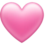 pink heart sticker