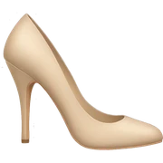 Pastel beige heels  sticker