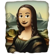 monalisa sticker