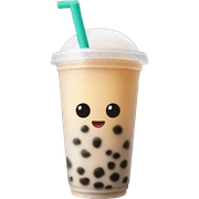 Bubble tea sticker