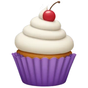 Cupcake sticker
