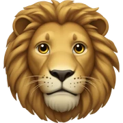 Lion sticker