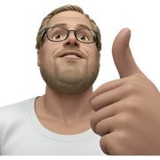 realistic meme of a boy sticker