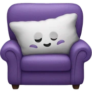 Cozy purple  sticker