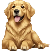 Golden retriever  sticker
