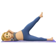 Pilates side plank sticker