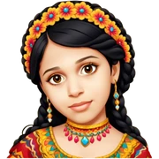 Folkloric Dancer sticker