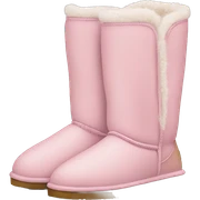 light pink uggs sticker