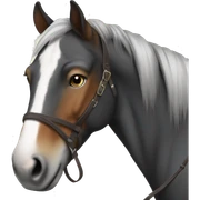 Draft horse sticker