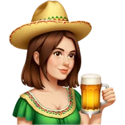 Cerveza Drinker sticker