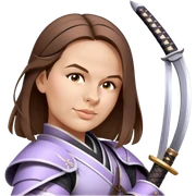 Gentle Samurai sticker