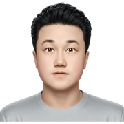 portrait of a boy in white sticker
