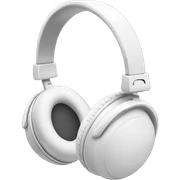 White headphones sticker