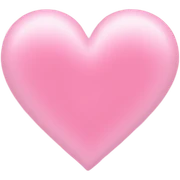 pink heart sticker