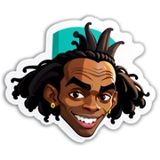 YNW melly sticker