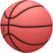 Pink basketball  sticker