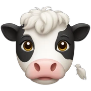 un bou și o vaca sticker