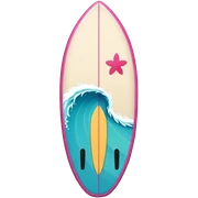 Surfboard  sticker