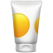 Sunscreen sticker