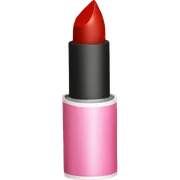 Lipstick on paper sticker